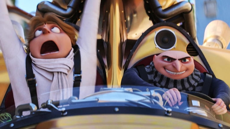 You can see "Despicable Me 3" for just $1 per family...