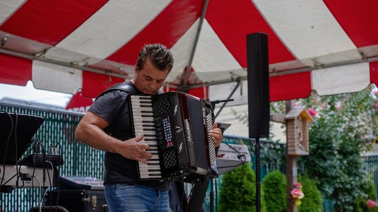 Primavera band performs at The Feast of St. Rocco at...