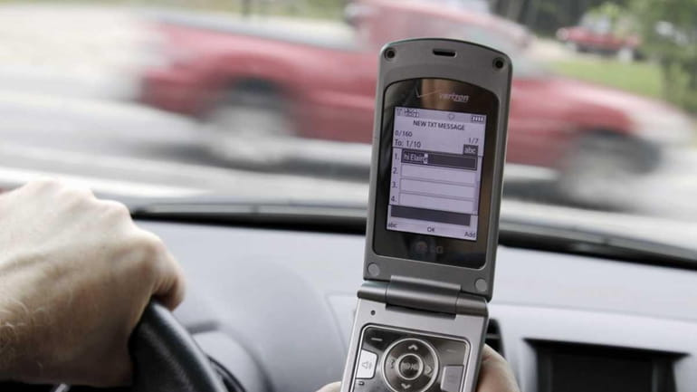 Texting while driving increased 50 percent last year and two...