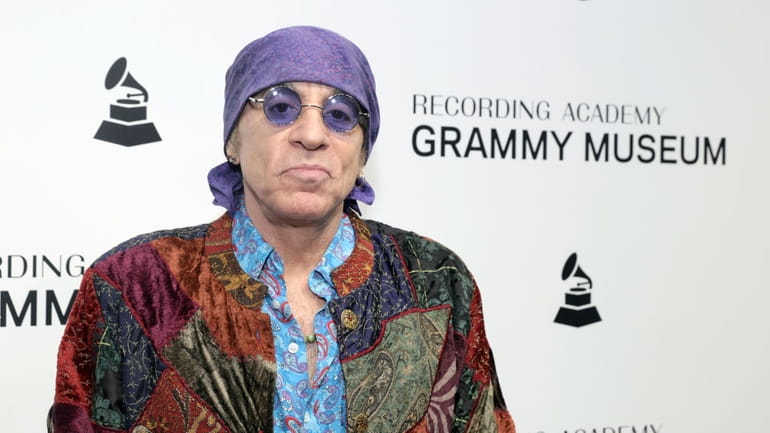Stevie Van Zandt at the Grammy Museum in Los Angeles on April 5. 