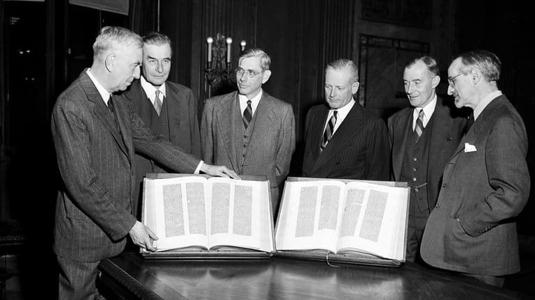Members of the New York Public Library Board of Trustees...