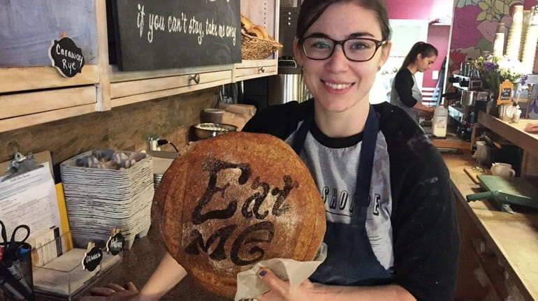 Jacqueline Russo, head bread baker at The Flour Shoppe Café...