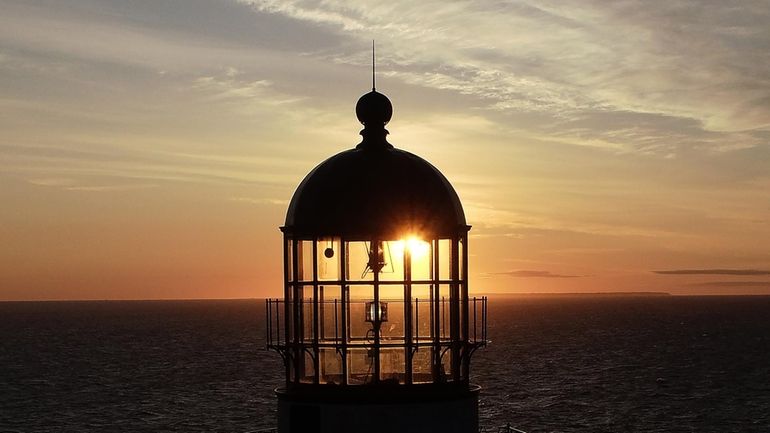 Dawn at Montauk Point. Researchers say global warming is melting the...