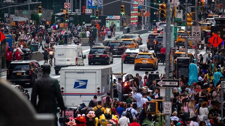 Proponents have said the congestion pricing plan would have reduced...