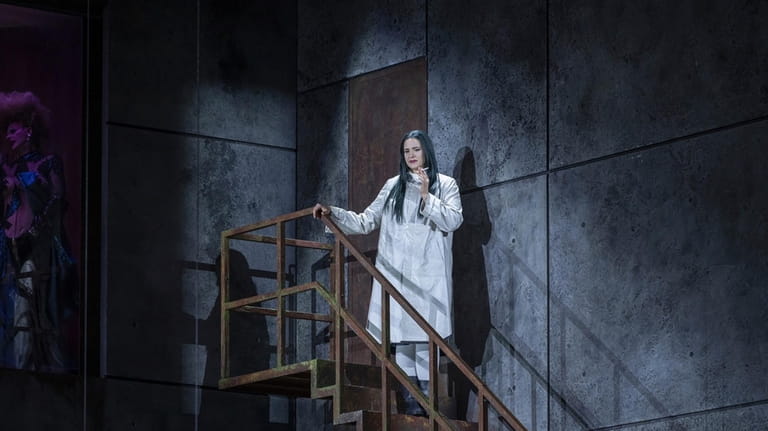 This image released by the Paris Opera shows soprano Lise...