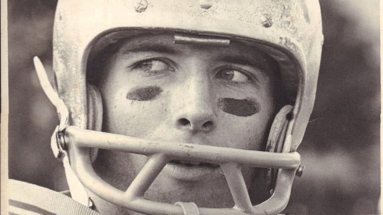 Chad Smith, Sayville High School's star quarterback in 1972. The...