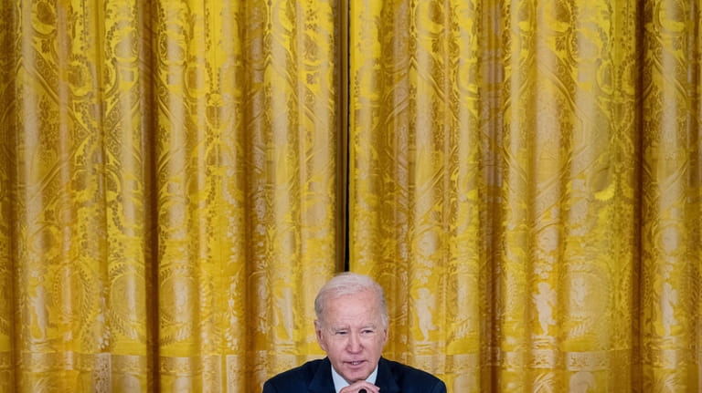 President Joe Biden speaks at the inaugural Americas Partnership for...