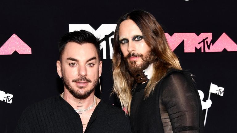 Shannon Leto, left, and Jared Leto of Thirty Seconds to...