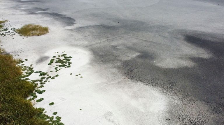 The Rusanda salty lake, of which its mud is used...