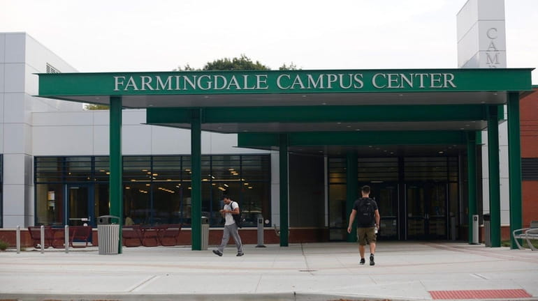 The Campus Center at Farmingdale State College, which has about...
