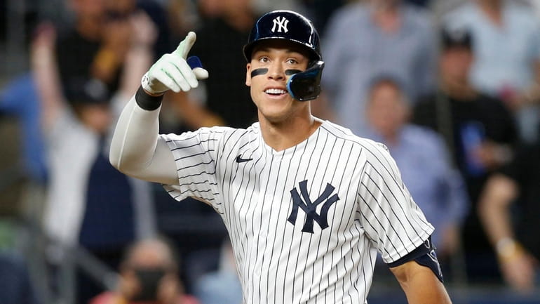 Aaron Judge and Giancarlo Stanton by Jim McIsaac