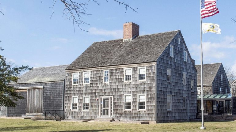 East Hampton Town Hall in East Hampton, as seen on...