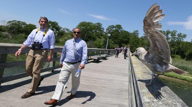 Joshua Laird, commissioner of the National Parks of New York...