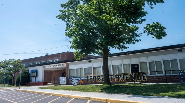 The elevator installation project at Forest Avenue Elementary School in West...