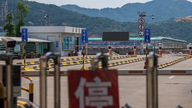 In this photo released by Xinhua News Agency, a ferry...