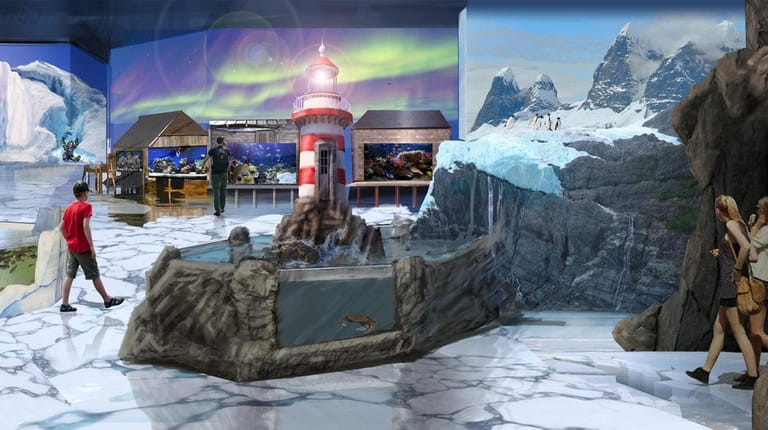 Rendering of a proposed interactive wildlife attraction that SeaQuest Holdings...