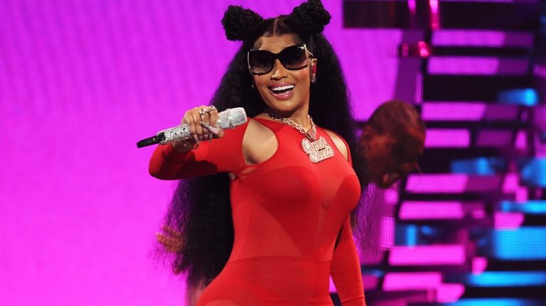 Nicki Minaj performs at the 2023 MTV Video Music Awards...