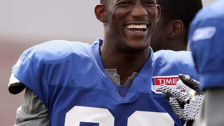 Giants safety Antrel Rolle at the Giants training camp. (Aug....