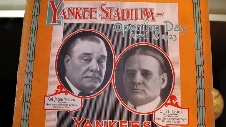MLB - On April 18, 1923, Babe Ruth's Yankees opened the