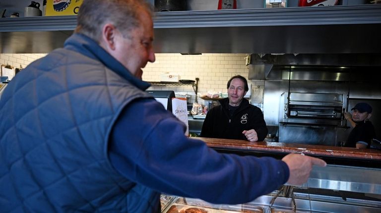 Alan Gaspin, owner of Gemini Deli on Walt Whitman Road...