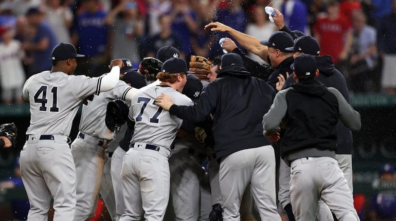 Corey Kluber throws Yankees' first no-hitter since 1999 to beat Texas  Rangers - Newsday