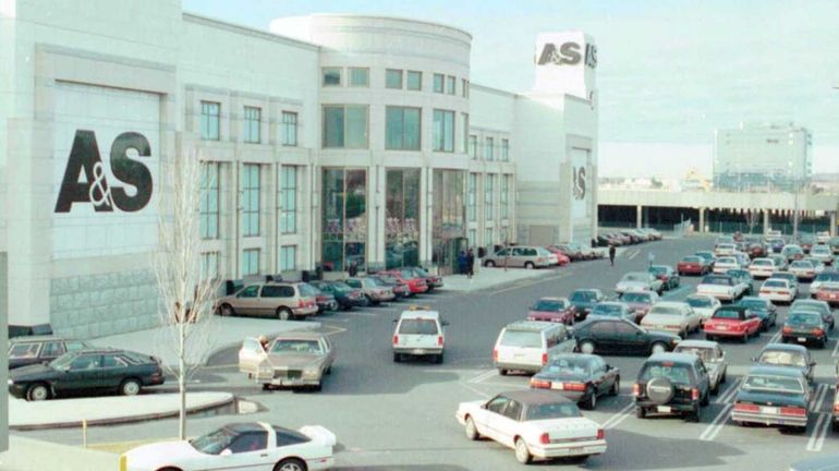 The A&S (Abraham & Straus) department store in Roosevelt Field in Garden City...