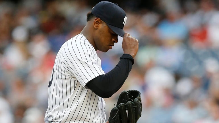 Luis Severino scratched from Yankees start, placed on COVID IL