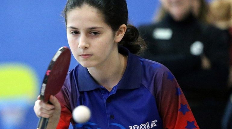 Lis Estee Ackerman Loses At Olympic Ping Pong Trials But Feels Like Winner Newsday 