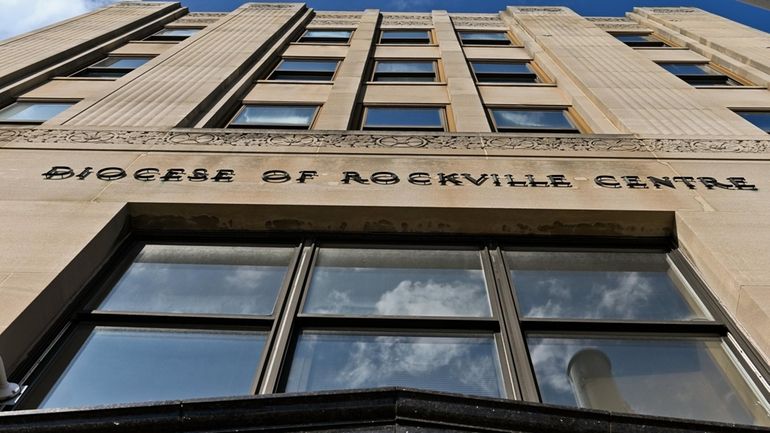 The Diocese of Rockville Centre building in Rockville Centre on...