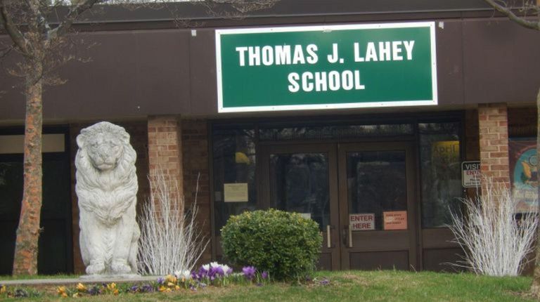 Thomas J. Lahey Elementary School in Greenlawn, part of the...