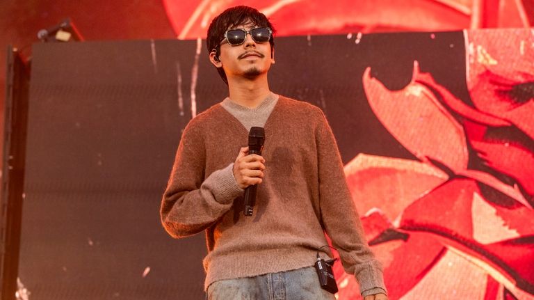 Ivan Cornejo performs during Festival d'ete de Quebec on Saturday,...