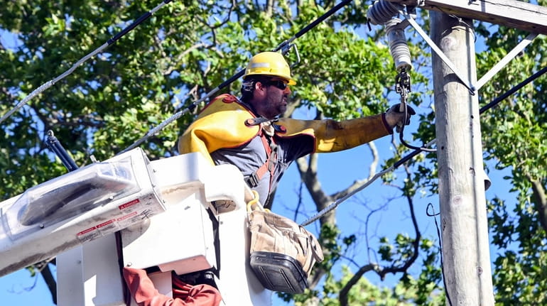 PSEG Long Island conducted a test of its storm-outage management and...