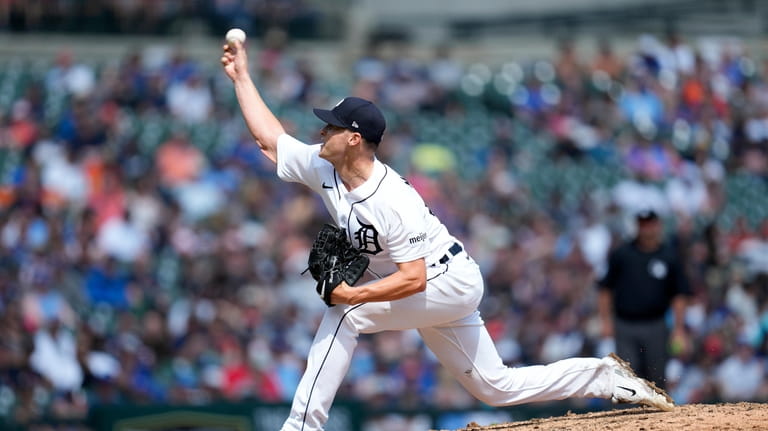 Three Tigers pitchers throw first combined no-hitter in franchise