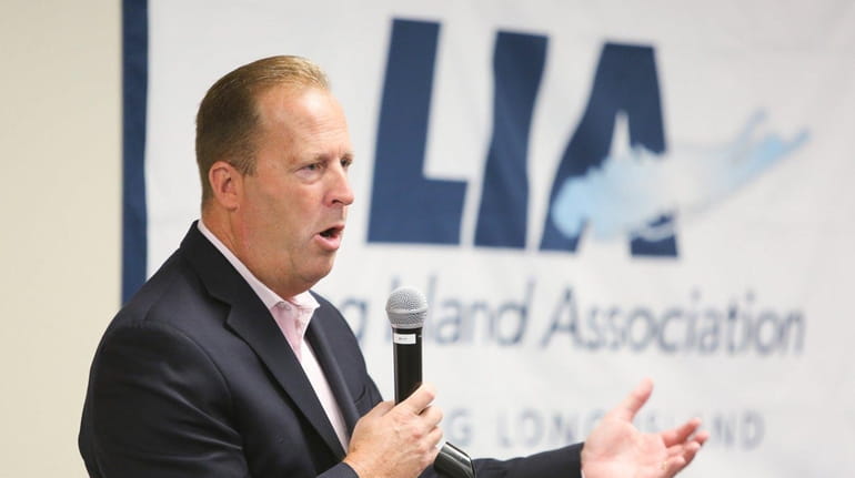 Kevin Law, president and CEO of the Long Island Association,...