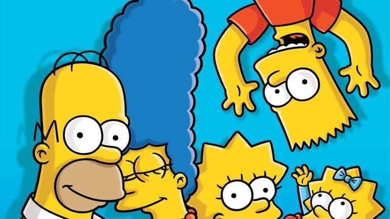 The whole gang from Fox's "The Simpsons."