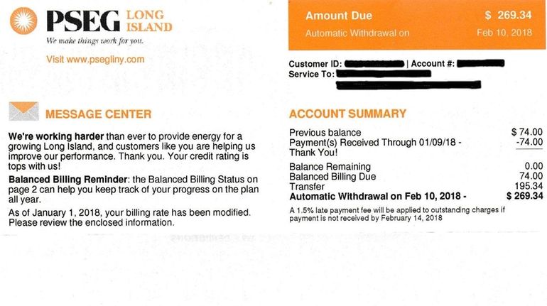 A Lindenhurst ratepayer received a collections letter with her January...