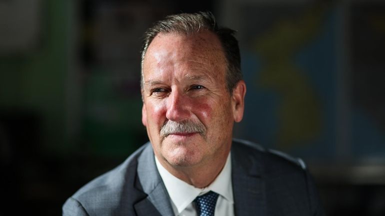 Brentwood schools Superintendent Richard Loeschner, leader of Long Island's largest...