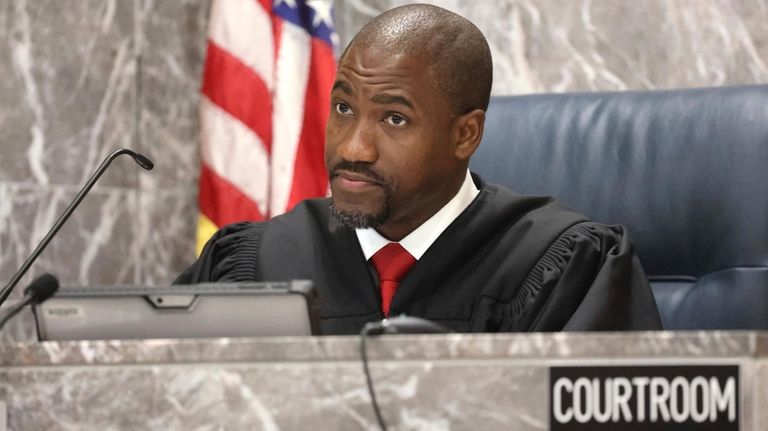 Judge George Odom presides over Terry McKirchy's hearing at the...