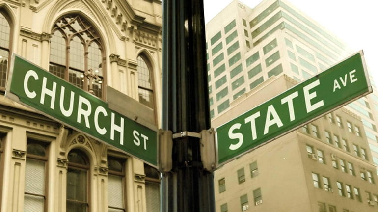 Church and state at a crossroads.