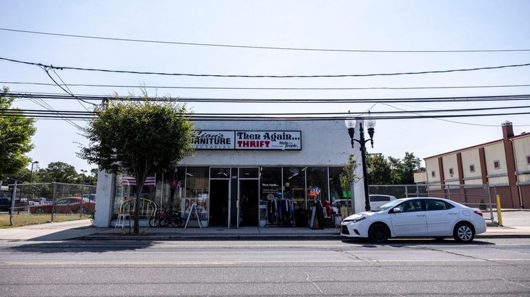 A spot for thrift shopping on East Main Street.