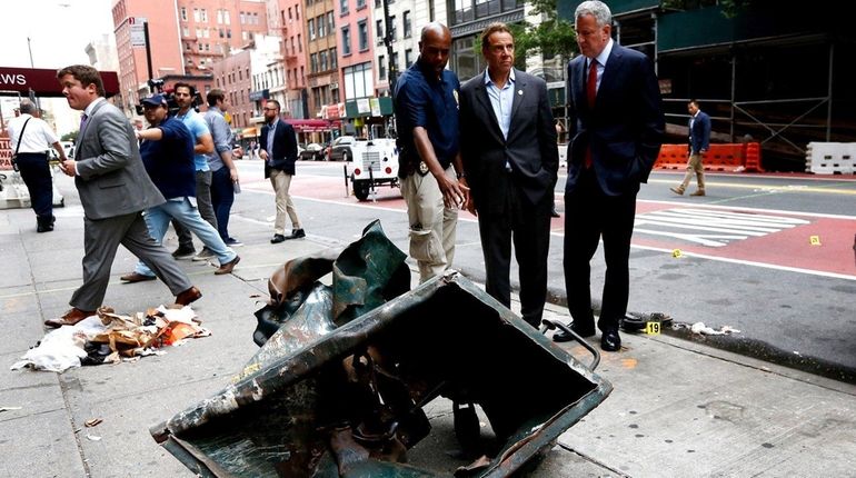 New York State Gov. Andrew Cuomo and New York City...