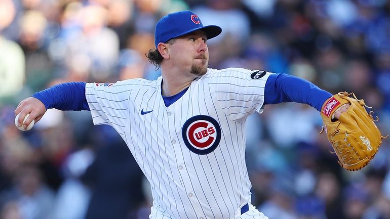 Mark Leiter Jr. was traded from the Chicago Cubs to...