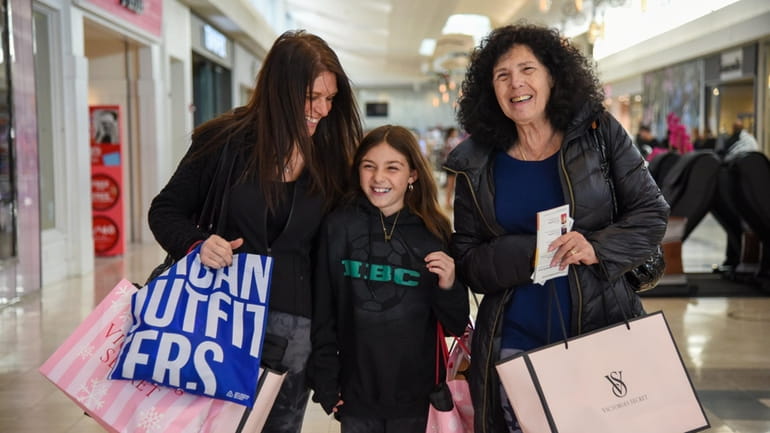 Susan Heyman and her 10-year-old daughter Lexi enjoyed shopping with...