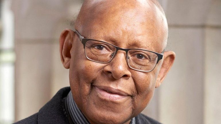 A 2017 photo of theologian James H. Cone.