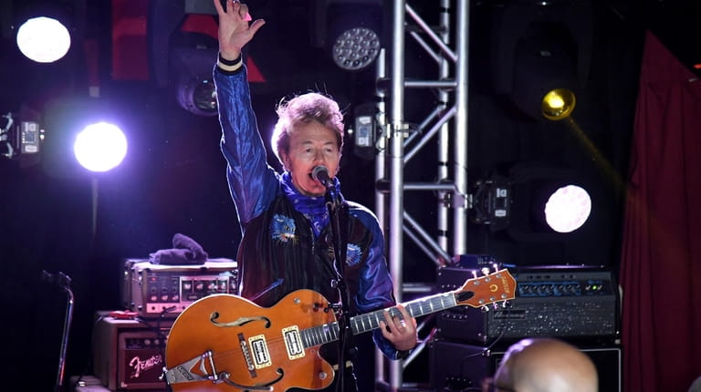 Stray Cats singer-guitarist Brian Setzer performs Friday night as the...