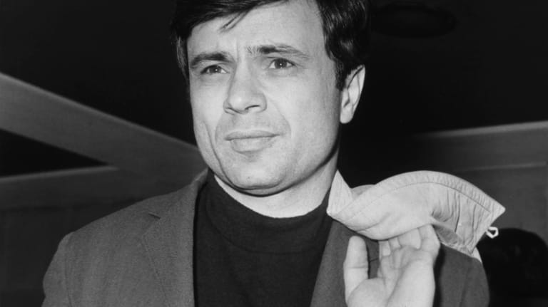 American actor Robert Blake arrives at London Airport from Munich,...