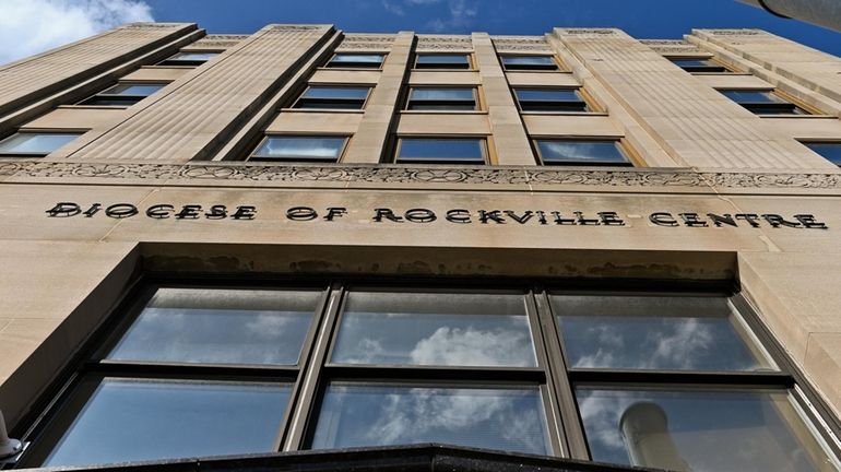 The Diocese of Rockville Centre building in Rockville Centre, Thursday,...