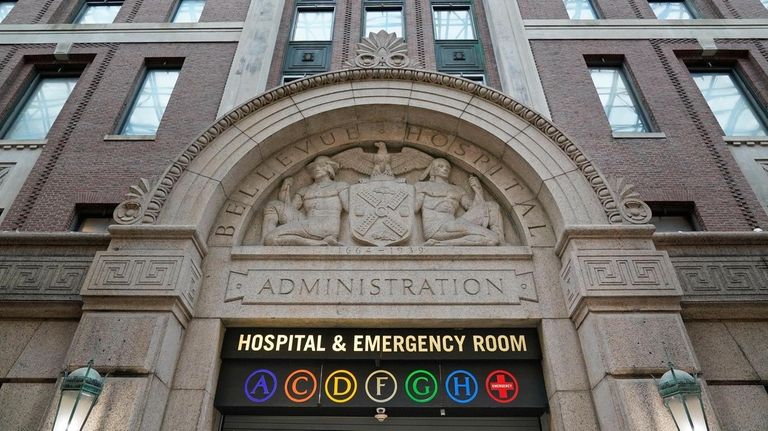 Bellevue Hospital in Manhattan.