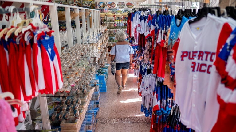A souvenir shop in Ponce, Puerto Rico.