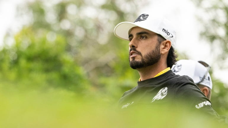 Abraham Ancer of Fireballs GC is seen on the tenth...